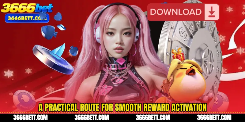 A practical route for smooth reward activation