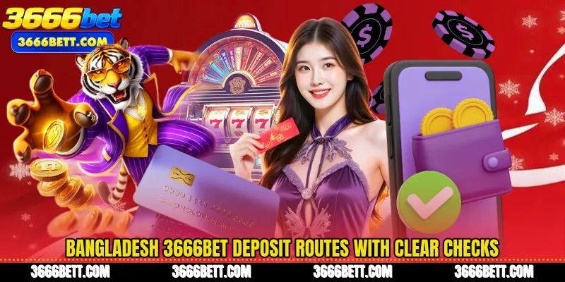 Bangladesh 3666Bet deposit routes with clear checks