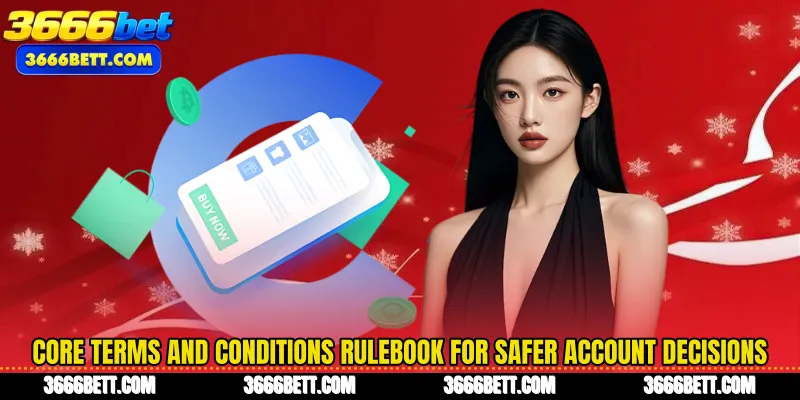 Core Terms and Conditions rulebook for safer account decisions
