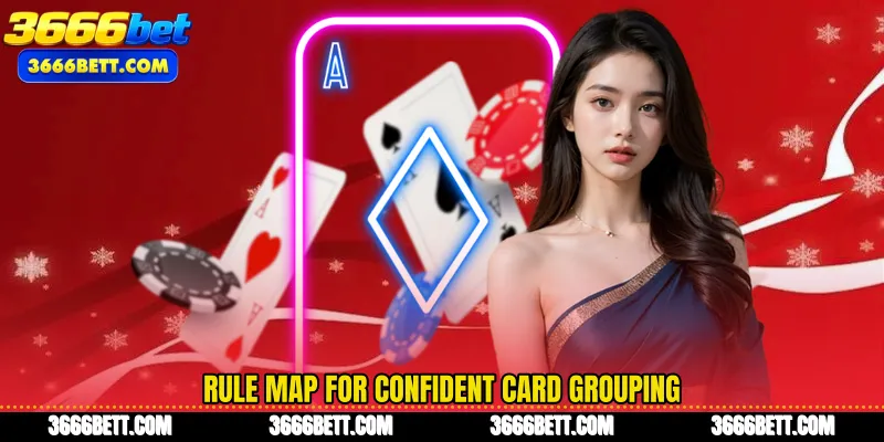 Rule map for confident card grouping