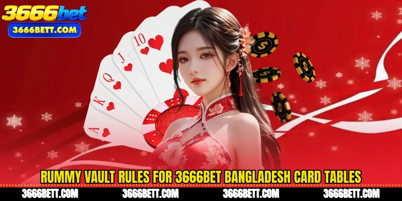 Rummy Vault Rules for 3666Bet Bangladesh Card Tables
