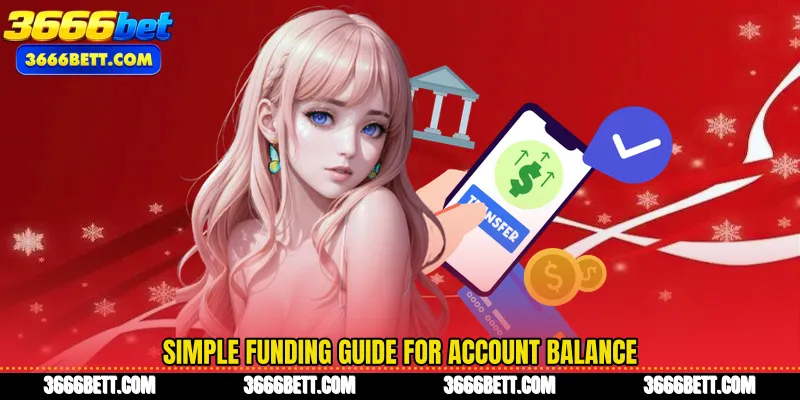 Simple funding guide for account balance