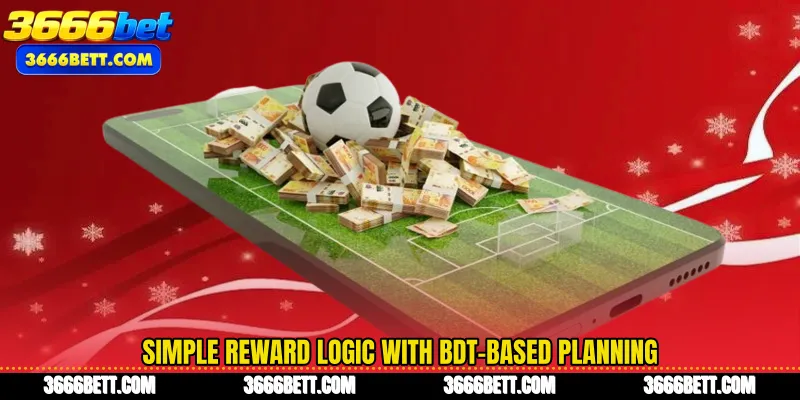 Simple reward logic with BDT-based planning