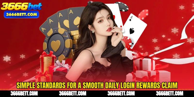 Simple standards for a smooth Daily Login Rewards claim