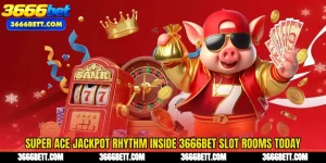 Super Ace Jackpot Rhythm Inside 3666Bet Slot Rooms Today